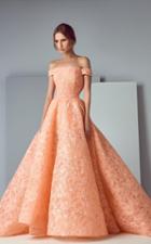 Saiid Kobeisy - 3167 Embroidered Off-shoulder Ballgown