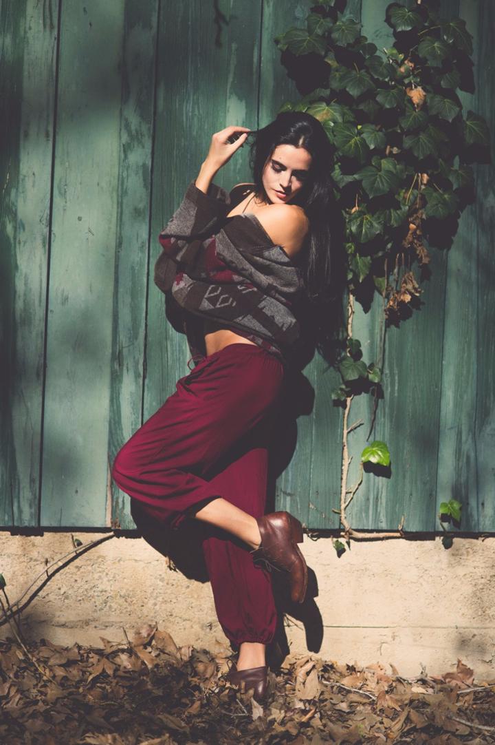 Perfect Pant In Oxblood