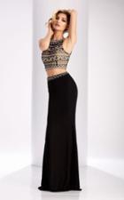 Clarisse - 3020 Adorned Illusion Two-piece Gown