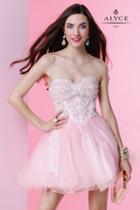 Alyce Paris Homecoming - 3672 Dress In Pink