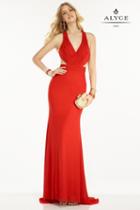 Alyce Paris B'dazzle - 35771 Dress In Red