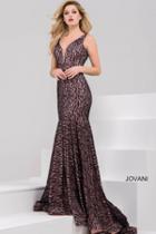 Jovani - Pretty Sleeveless Long Trumpet Gown 33060