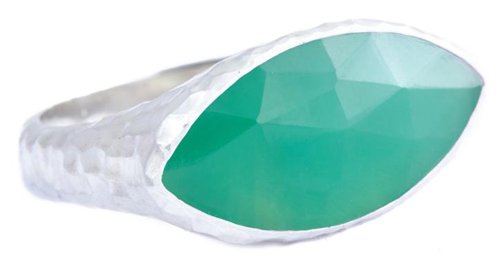 Nina Nguyen Jewelry - Petite Marquise Silver Ring