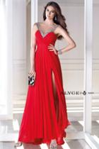 Alyce Paris B'dazzle - 35684 Dress In Red