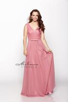 Milano Formals - Chic Bow Evening Gown Dress E2083