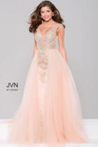Jovani - Embellished Column Prom Dress Jvn41677
