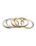 Cz By Kenneth Jay Lane - Delicate 5 Band Set