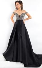 Rachel Allan Prima Donna - 5950 Off Shoulder Embellished Evening Gown