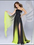 Nina Canacci - 3000 Dress In Yellow Ombre