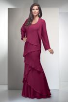 Alyce Paris Mother Of The Bride - 29292 Dress In Berry