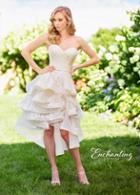 Enchanting By Mon Cheri - 118141 Strapless High-low Wedding Dress