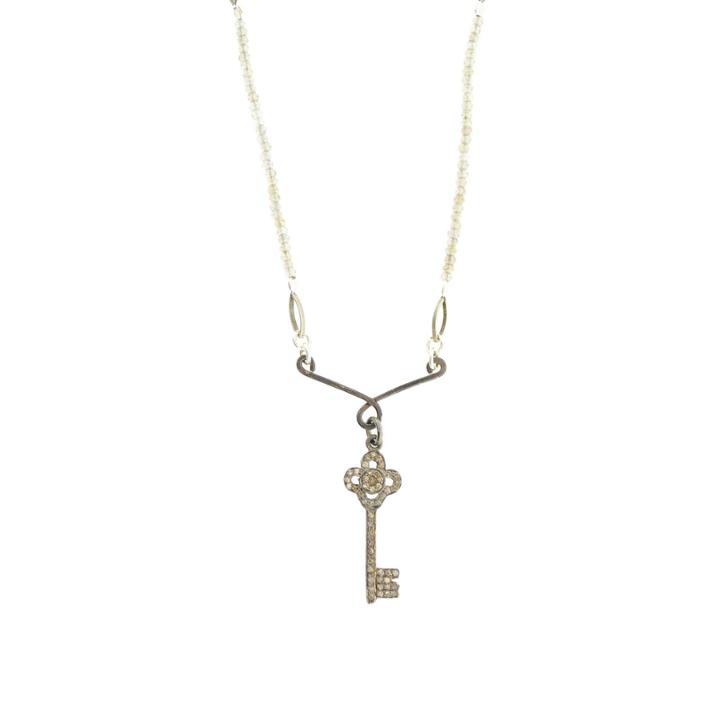 Mabel Chong - Diamond Key Necklace-wholesale