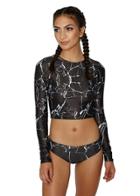 Black Box Swim - Francis Cropped Swim Shirt 9389899982