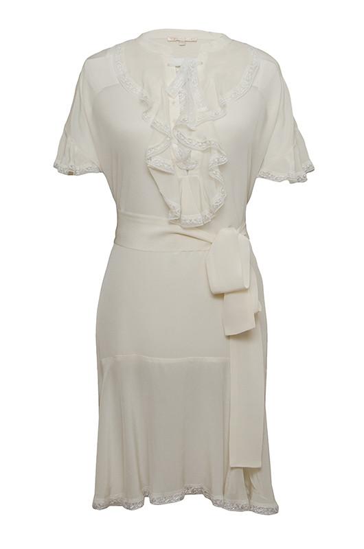 Gold Hawk - Lace-up Dress