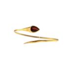 Heather Hawkins - Serpent Cuff Bangle - Yellow Gold - Multiple Colors