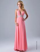 Nina Canacci - 1077 Dress In Peach
