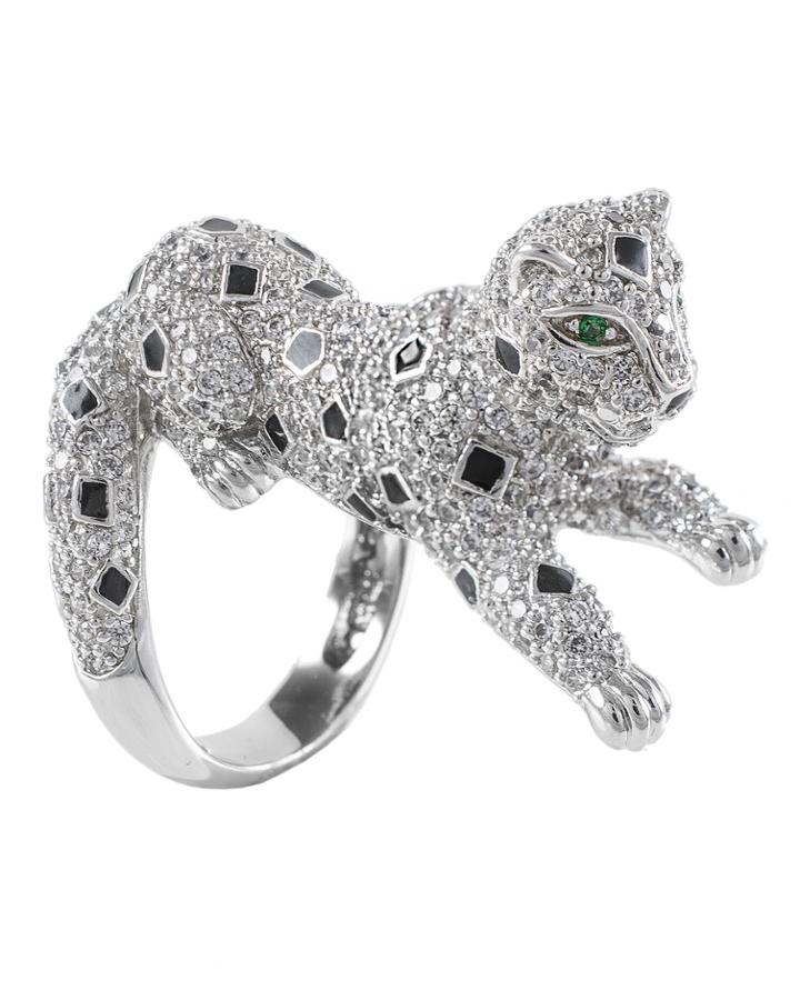 Jarin K Jewelry - Pave Panther Ring