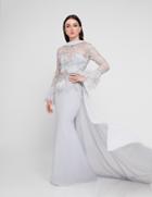 Terani Couture - 1811m6561 Beaded High Mermaid Dress
