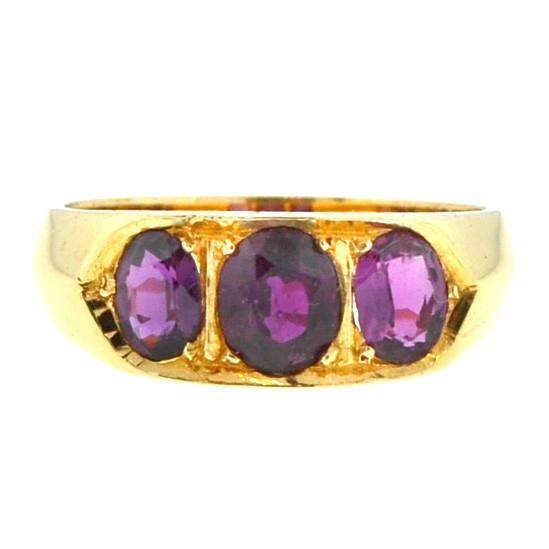 Mabel Chong - Vintage Oval Rhodolite Ring-wholesale