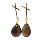 Mabel Chong - Crossover Stone Earrings