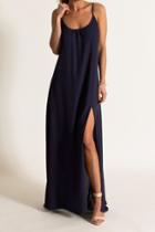Donna Mizani - Trapeze Gown In Navy