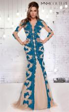 Mnm Couture - 9582 Nude Blue