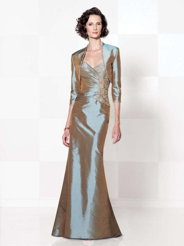 Cameron Blake By Mon Cheri - 114650 Two Piece Dress In Aqua