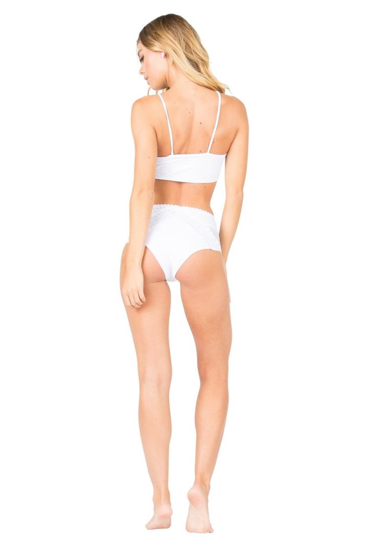 Lolli Swimwear - Dainty Bottom In Vanilla