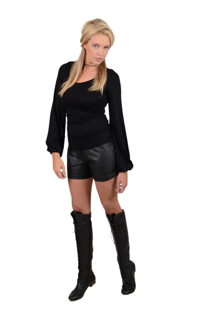 Union Of Angels - Lexi Faux Leather Short 3680041093
