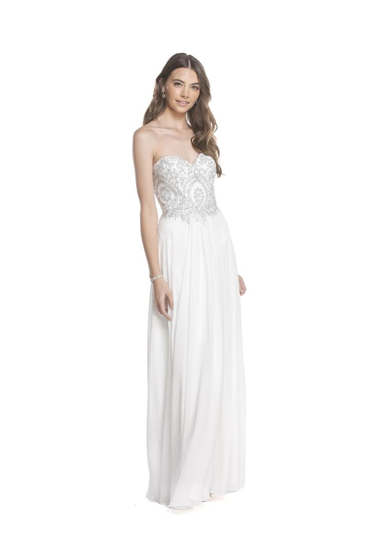 Aspeed - L1680 Ornate Strapless Sweetheart Prom Dress