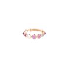 Tresor Collection - Pink Tourmaline & Rainbow Moonstone Ring In 18k Yg