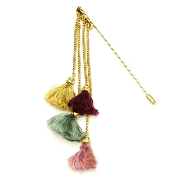 Ben-amun - Venetian Breeze Tassel Pin