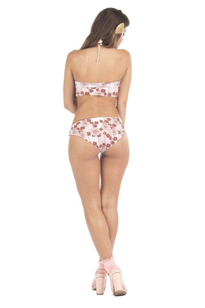 Lolli Swimwear - Full Moon Bottom In Daisy Sandy