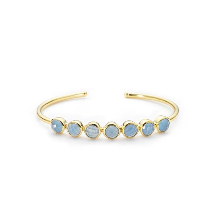 Margaret Elizabeth - Rimini Bangle Blue Chalcedony