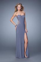 La Femme - 20972 Embellished Sweetheart Sheath Dress
