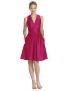 Alfred Sung - D610 Bridesmaid Dress In Sangria