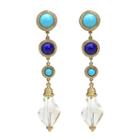 Ben-amun - St. Tropez Multi Stone Drop Earrings