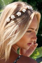 Eterie Flower Crown In White