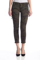 Hudson Jeans - Wa4074teq Colby Ankle Moto Skinny Cargo In Rustic Camo