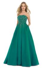Morrell Maxie - 15524 Strapless Embellished Mikado Gown