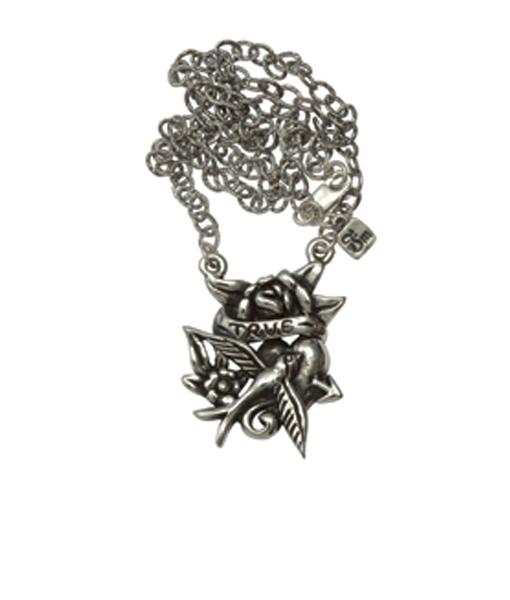 Femme Metale Jewelry - True Tattoo Necklace
