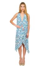 Caffe Swimwear - Open Front Halter Dress Vp1723