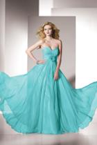 Alyce Paris B'dazzle - 35418 Rosette Accented Empire Gown