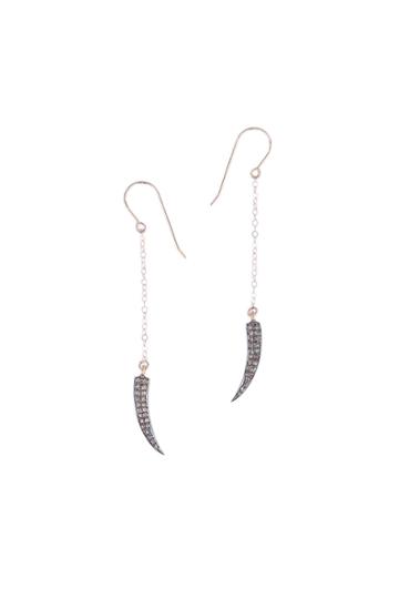 Heather Gardner - Diamond Horn Earrings