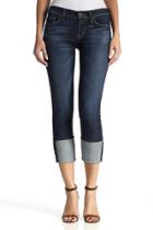Hudson Jeans - Wc421dxa Muse Crop Skinny With 5 In. Cuff In Dark Mosaic
