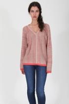 Goddis - Nahla Pullover In Coral Mix