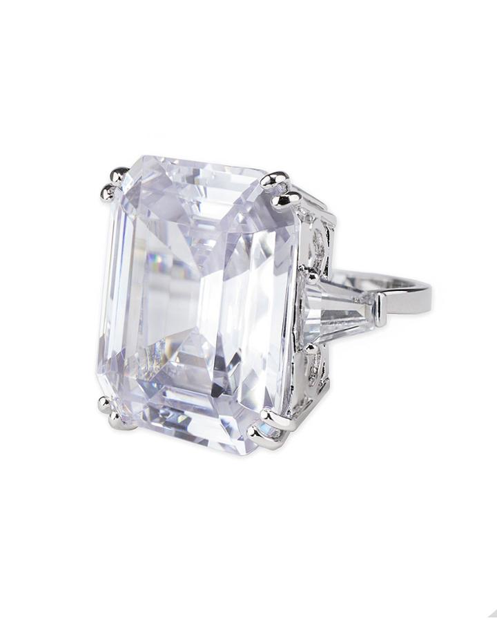Cz By Kenneth Jay Lane - The Statement Ring