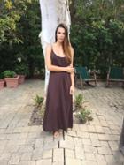 Long Perfect Dress In Trail