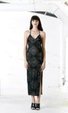 Again Collection - Jameson Lace Dress In Black