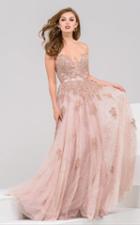 Jovani - 93765 Embellished Sweetheart A-line Dress